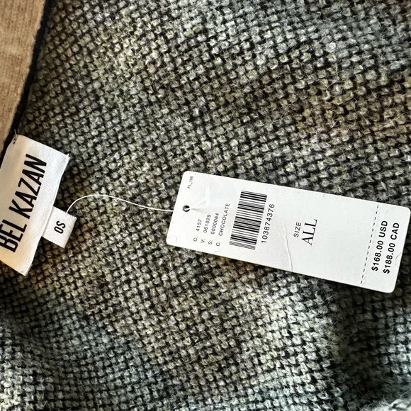 New with Tag Anthropologie Bel Kazan Cardigan with Martini Design One Size - Picture 8 of 14